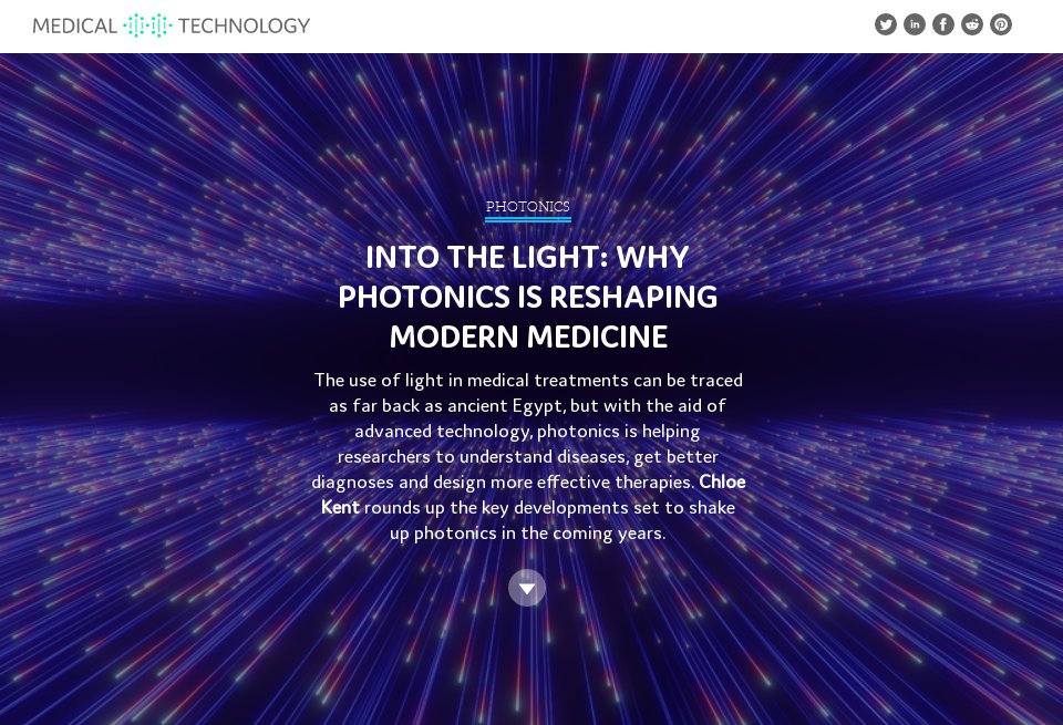 Into the light why photonics is reshaping modern medicine Medical