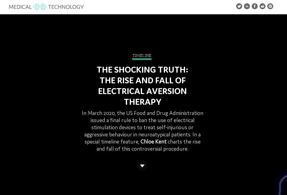 US ESDs ban: the rise and fall of electroshock aversion therapy