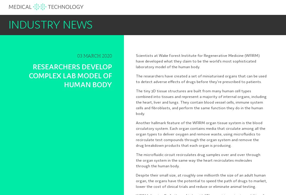 news-medical-technology-issue-25-march-2020