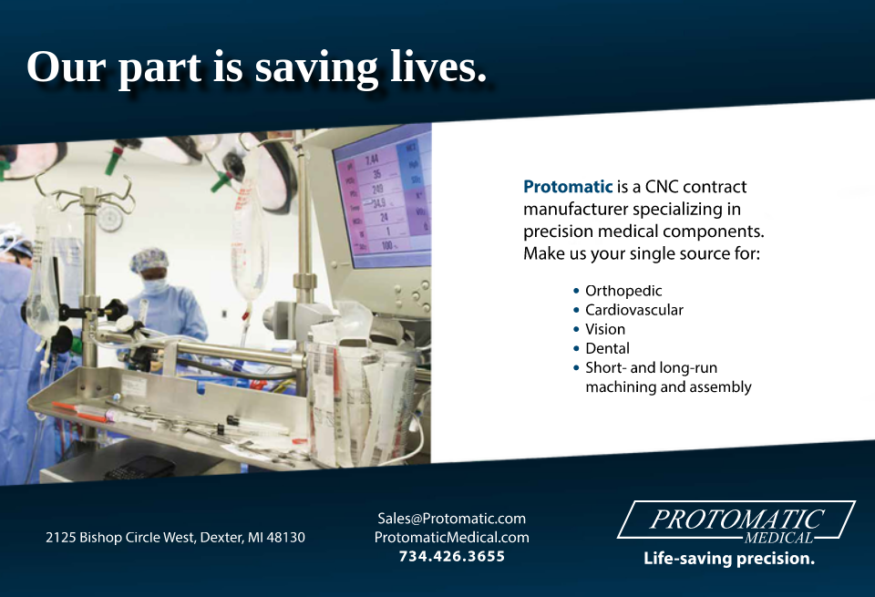 Protomatic Protomatic Medical - Medical Technology | Issue 4 | November 2017
